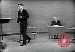 Image of presidential election debate Chicago Illinois USA, 1960, second 60 stock footage video 65675073630