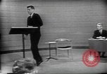 Image of presidential election debate Chicago Illinois USA, 1960, second 61 stock footage video 65675073630