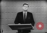 Image of presidential election debate Chicago Illinois USA, 1960, second 1 stock footage video 65675073631