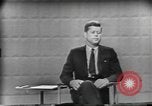 Image of presidential election debate Chicago Illinois USA, 1960, second 8 stock footage video 65675073631