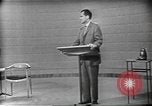 Image of presidential election debate Chicago Illinois USA, 1960, second 11 stock footage video 65675073631
