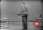 Image of presidential election debate Chicago Illinois USA, 1960, second 12 stock footage video 65675073631
