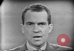Image of presidential election debate Chicago Illinois USA, 1960, second 26 stock footage video 65675073631