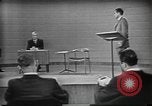 Image of presidential election debate Chicago Illinois USA, 1960, second 3 stock footage video 65675073632