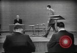 Image of presidential election debate Chicago Illinois USA, 1960, second 5 stock footage video 65675073632