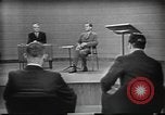 Image of presidential election debate Chicago Illinois USA, 1960, second 8 stock footage video 65675073632