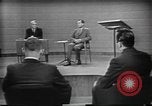 Image of presidential election debate Chicago Illinois USA, 1960, second 9 stock footage video 65675073632