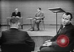 Image of presidential election debate Chicago Illinois USA, 1960, second 14 stock footage video 65675073632