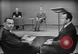 Image of presidential election debate Chicago Illinois USA, 1960, second 18 stock footage video 65675073632