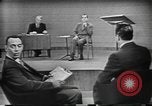 Image of presidential election debate Chicago Illinois USA, 1960, second 19 stock footage video 65675073632