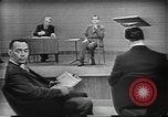 Image of presidential election debate Chicago Illinois USA, 1960, second 20 stock footage video 65675073632