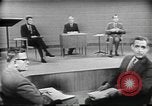 Image of presidential election debate Chicago Illinois USA, 1960, second 22 stock footage video 65675073632