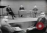 Image of presidential election debate Chicago Illinois USA, 1960, second 23 stock footage video 65675073632
