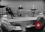Image of presidential election debate Chicago Illinois USA, 1960, second 25 stock footage video 65675073632