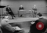 Image of presidential election debate Chicago Illinois USA, 1960, second 27 stock footage video 65675073632