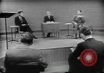 Image of presidential election debate Chicago Illinois USA, 1960, second 29 stock footage video 65675073632