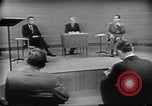 Image of presidential election debate Chicago Illinois USA, 1960, second 31 stock footage video 65675073632