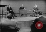 Image of presidential election debate Chicago Illinois USA, 1960, second 39 stock footage video 65675073632