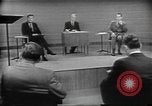Image of presidential election debate Chicago Illinois USA, 1960, second 42 stock footage video 65675073632