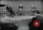 Image of presidential election debate Chicago Illinois USA, 1960, second 46 stock footage video 65675073632