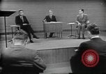 Image of presidential election debate Chicago Illinois USA, 1960, second 49 stock footage video 65675073632