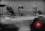 Image of presidential election debate Chicago Illinois USA, 1960, second 50 stock footage video 65675073632