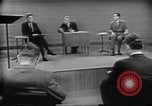Image of presidential election debate Chicago Illinois USA, 1960, second 51 stock footage video 65675073632