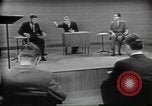 Image of presidential election debate Chicago Illinois USA, 1960, second 52 stock footage video 65675073632