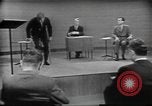 Image of presidential election debate Chicago Illinois USA, 1960, second 53 stock footage video 65675073632