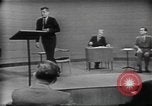 Image of presidential election debate Chicago Illinois USA, 1960, second 54 stock footage video 65675073632
