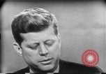 Image of presidential election debate Chicago Illinois USA, 1960, second 57 stock footage video 65675073632