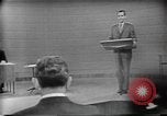 Image of presidential election debate Chicago Illinois USA, 1960, second 4 stock footage video 65675073633