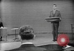 Image of presidential election debate Chicago Illinois USA, 1960, second 5 stock footage video 65675073633