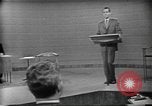 Image of presidential election debate Chicago Illinois USA, 1960, second 21 stock footage video 65675073633