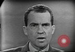 Image of presidential election debate Chicago Illinois USA, 1960, second 39 stock footage video 65675073633