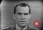 Image of presidential election debate Chicago Illinois USA, 1960, second 51 stock footage video 65675073633