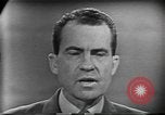 Image of presidential election debate Chicago Illinois USA, 1960, second 59 stock footage video 65675073633