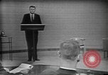 Image of presidential election debate Chicago Illinois USA, 1960, second 4 stock footage video 65675073634