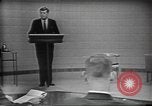 Image of presidential election debate Chicago Illinois USA, 1960, second 6 stock footage video 65675073634