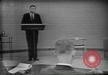 Image of presidential election debate Chicago Illinois USA, 1960, second 13 stock footage video 65675073634