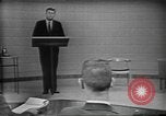 Image of presidential election debate Chicago Illinois USA, 1960, second 16 stock footage video 65675073634