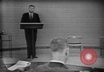 Image of presidential election debate Chicago Illinois USA, 1960, second 17 stock footage video 65675073634