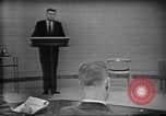 Image of presidential election debate Chicago Illinois USA, 1960, second 21 stock footage video 65675073634