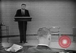 Image of presidential election debate Chicago Illinois USA, 1960, second 24 stock footage video 65675073634