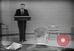 Image of presidential election debate Chicago Illinois USA, 1960, second 30 stock footage video 65675073634