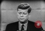 Image of presidential election debate Chicago Illinois USA, 1960, second 31 stock footage video 65675073634