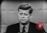 Image of presidential election debate Chicago Illinois USA, 1960, second 32 stock footage video 65675073634