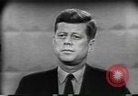 Image of presidential election debate Chicago Illinois USA, 1960, second 36 stock footage video 65675073634
