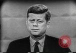 Image of presidential election debate Chicago Illinois USA, 1960, second 37 stock footage video 65675073634