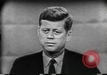 Image of presidential election debate Chicago Illinois USA, 1960, second 39 stock footage video 65675073634